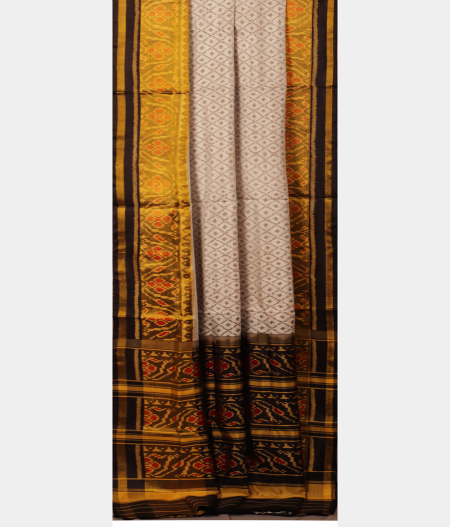 White Patola Silk Saree T1855832