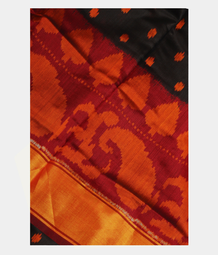 Black Patola Silk Saree T135611-image