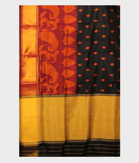 Black Patola Silk Saree T1356114