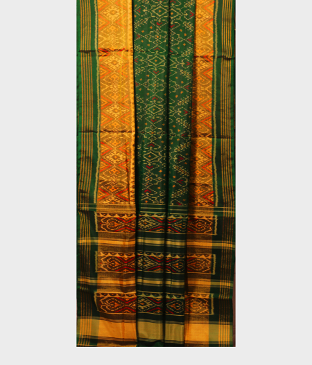 Green Patola Silk Saree T1649662
