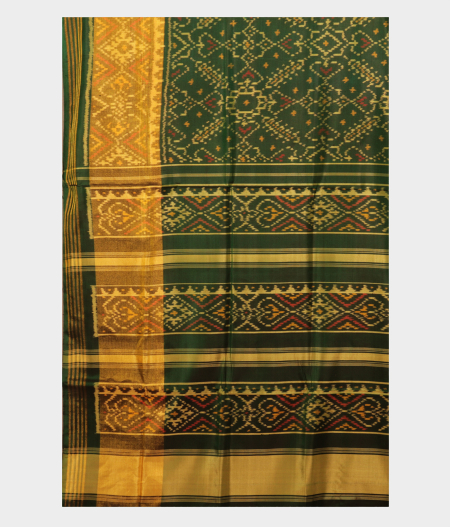 Green Patola Silk Saree T1649664