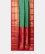 Green Ikat Silk Saree T2047342