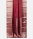Burgundy Handwoven Kanjivaram Silk Saree T2139162