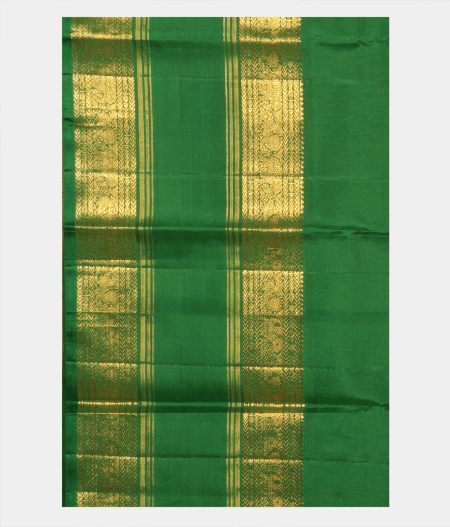 Yellow  Handwoven Kanjivaram Saree T1967893