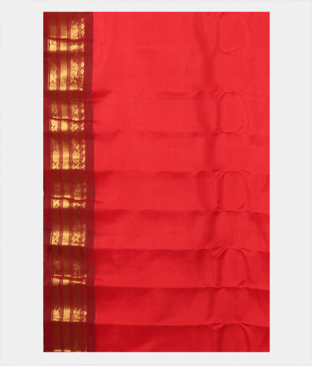 Beige Gadwal Silk Saree T2050543