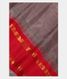 Grey Gadwal Silk Saree T2050461