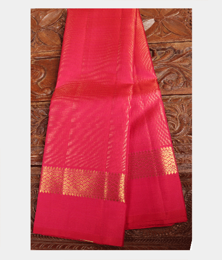 Pink Handwoven Kanjivaram Saree T225307-image