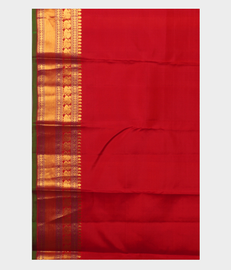 Red Soft Silk Saree T2078913