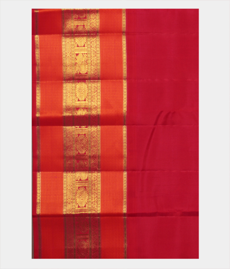 Green Handwoven Kanjivaram Silk Saree T2179743