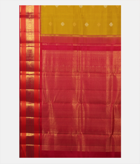 Green Handwoven Kanjivaram Silk Saree T2179744