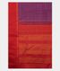 Purple Handwoven Kanjivaram Silk Saree T2252804