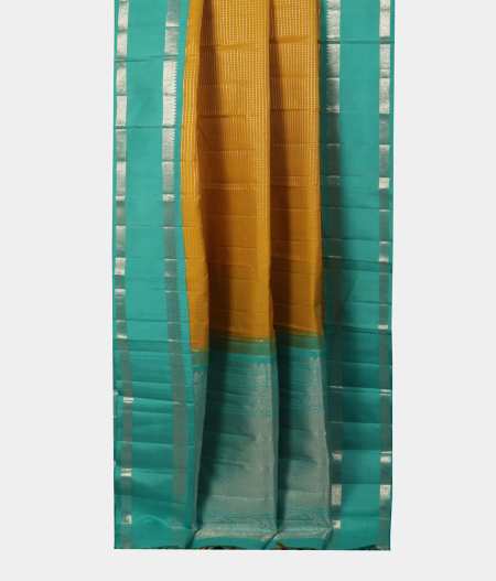 Yellow Handwoven Kanjivaram Silk Saree T2260342