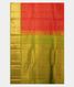 Red Handwoven Kanjivaram Silk Saree T2140684