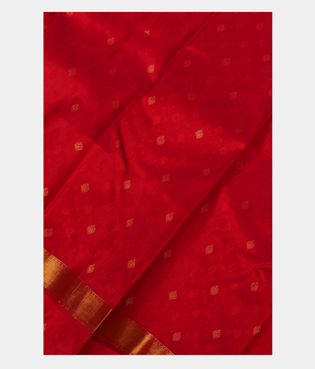 Red Soft Silk Saree T191287-image