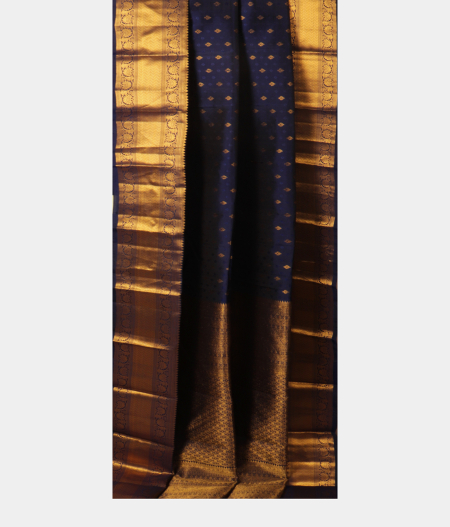 Blue Soft Silk Saree T2205442