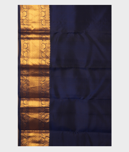 Blue Soft Silk Saree T2205443