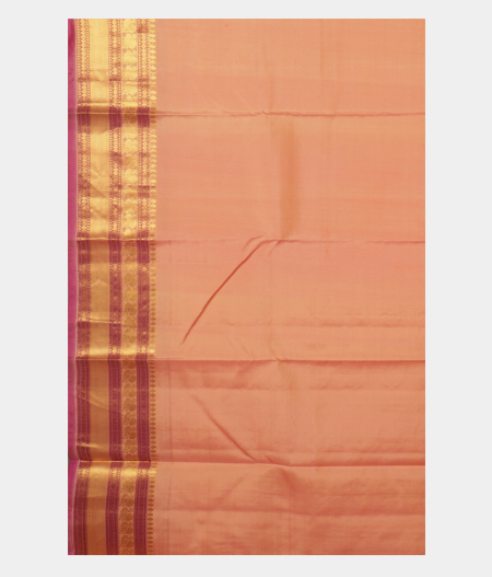 Light Peach Soft Silk Saree T2078783