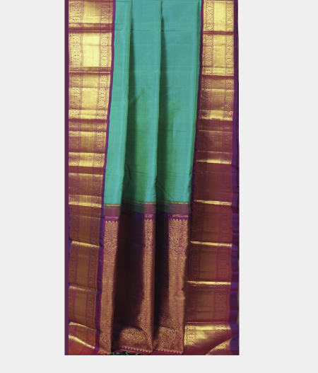 Light Blue Handwoven Kanjivaram Silk Saree T2251612