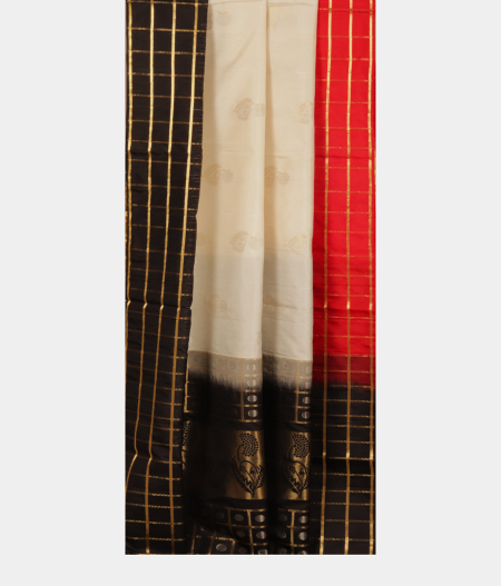 White Soft Silk Saree T2100452