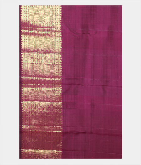 Maroon Handwoven Kanjivaram Silk Saree T2057973