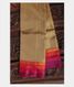 Gold Handwoven Kanjivaram Silk Saree T1137231