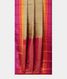 Gold Handwoven Kanjivaram Silk Saree T1137232
