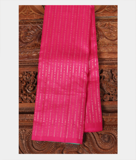 Pink Handwoven Kanjivaram Silk Saree T212086-image