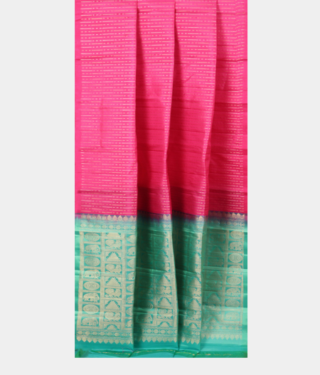 Pink Handwoven Kanjivaram Silk Saree T2120862