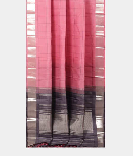 Pink Handwoven Kanjivaram Silk Saree T2260372