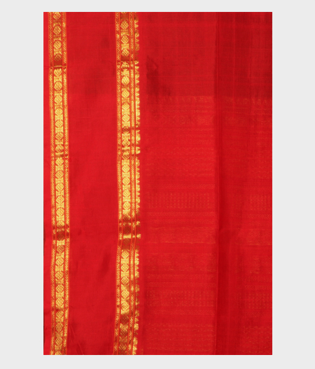 Green Silk Cotton Saree T2072973