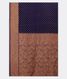 Blue Banarasi Georgette Silk Saree T2260774