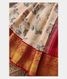 Pink Hand Printed Kanjivaram Silk Saree T2193991
