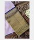 Lavender Handwoven Kanjivaram Silk Pavadai T2215591
