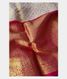 Peach Handwoven Kanjivaram Silk Pavadai T2042762