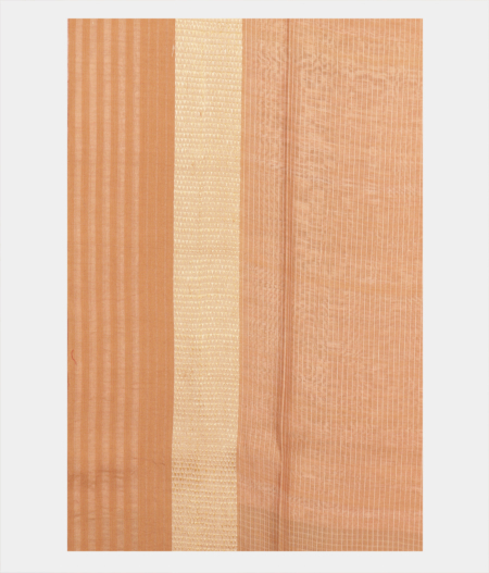 Cream Handwoven Tussar Saree T2173513