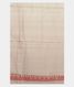 Beige Tussar Kantha Work Saree T2196553