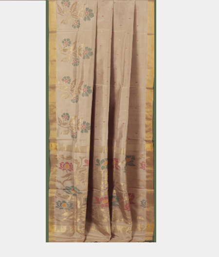 Beige Uppada Silk Saree T688372