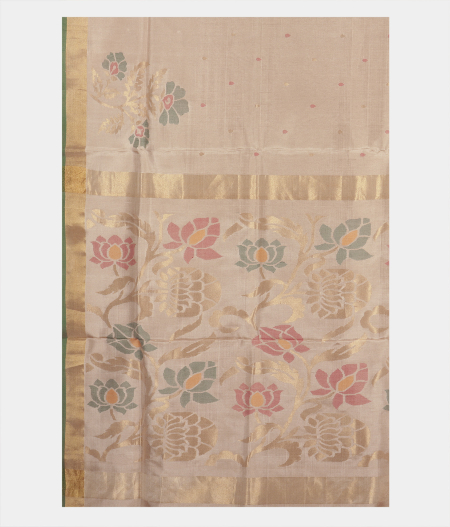 Beige Uppada Silk Saree T688374