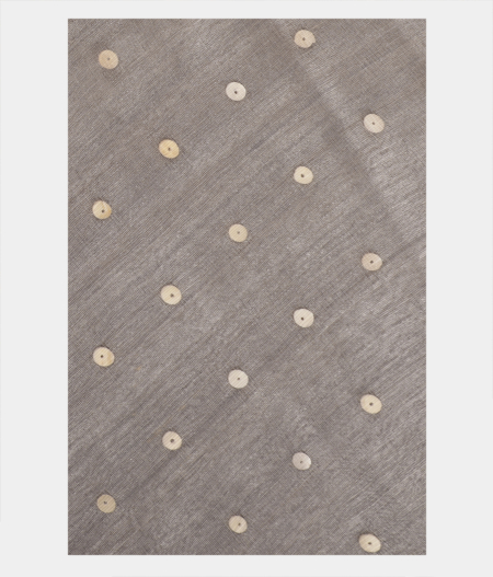 Grey Handwoven Tussar Saree T214825-image