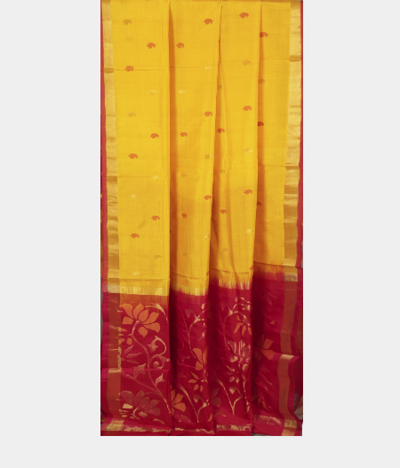 Yellow Uppada Silk Saree T2112792