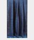 Blue Handwoven Tussar Saree T2148262