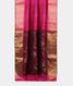 Magenta Handwoven Tussar Saree T1966792