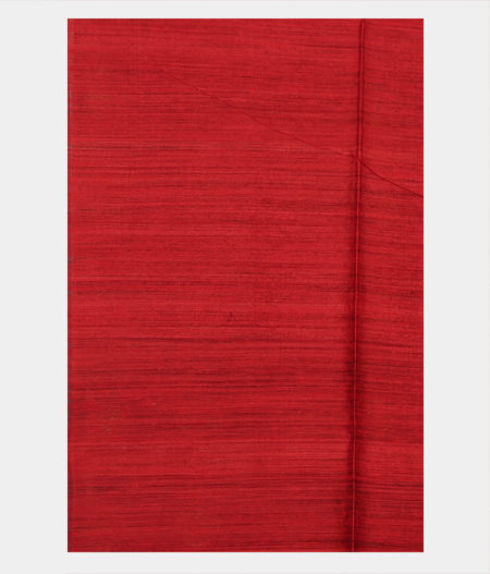 Red Handwoven Tussar Silk Saree T1968443