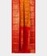 Orange Ikat Silk Saree T1374502