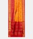 Yellow Ikat Silk Saree T1536352