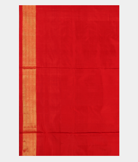 Yellow Ikat Silk Saree T1536353