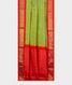 Green Ikat Silk Saree T1873462