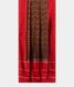 Black Ikat Silk Saree T2047162
