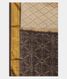 White Ikat Silk Saree LA107734