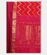 Red Ikat Silk Saree T2046824